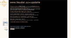 Desktop Screenshot of feudal.cz